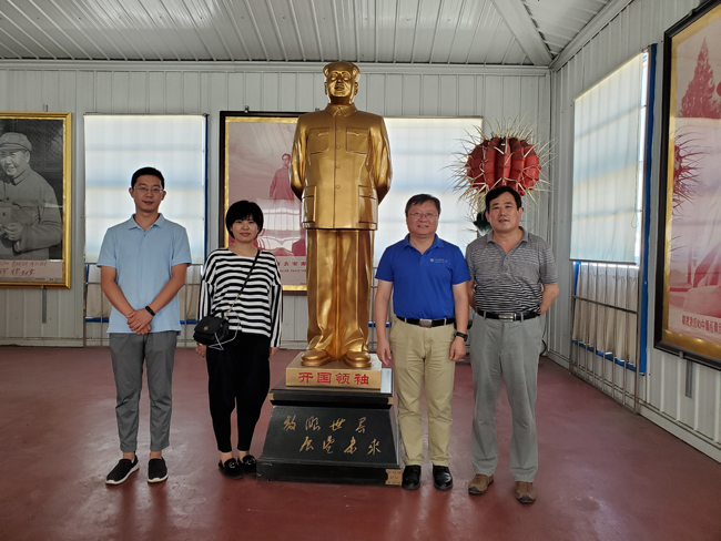 中國科學院大學張元勛教授來中玻公司考察指導